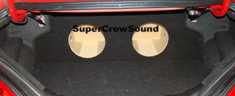 Hyundai Genesis Coupe 2013-15 Sub box