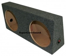 Jeep Wrangler Dual Subwoofer Box