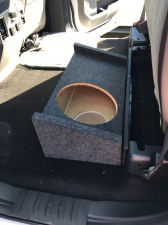 Ford F-150 Supercrew Cab 2009-2025 Upfire Single Subwoofer Box